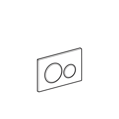 Geberit Sigma20 White Flush Plate