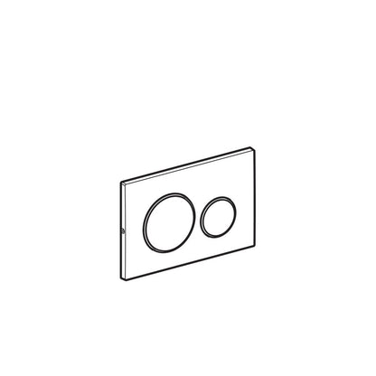 Geberit Sigma20 Flush Plate with Screw Fixing