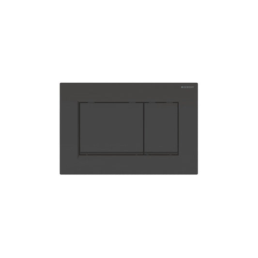 Geberit Sigma30 Glossy Black Flush Plate