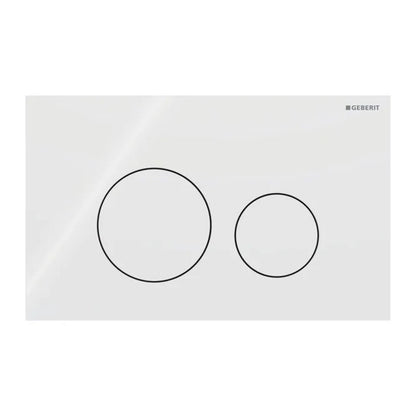 Клапа за действие Geberit Sigma40 Slim бяла лъскава250