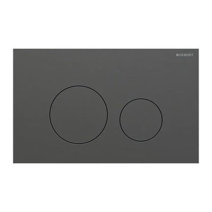 Geberit Sigma40 Slim Chrome-Black Flush Plate