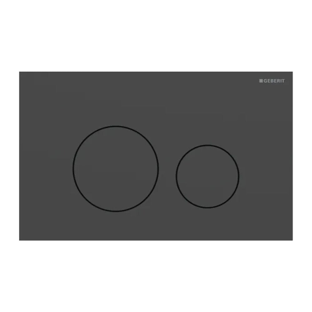 Geberit Sigma40 Slim Flush Plate Matte Black