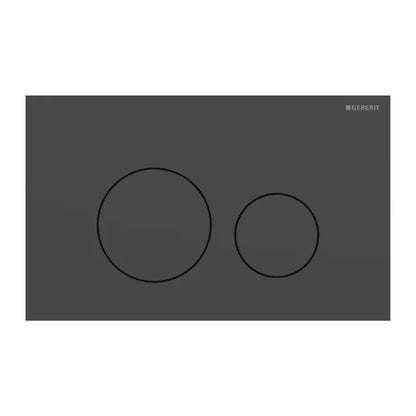 Geberit Sigma40 Slim Flush Plate Matte Black