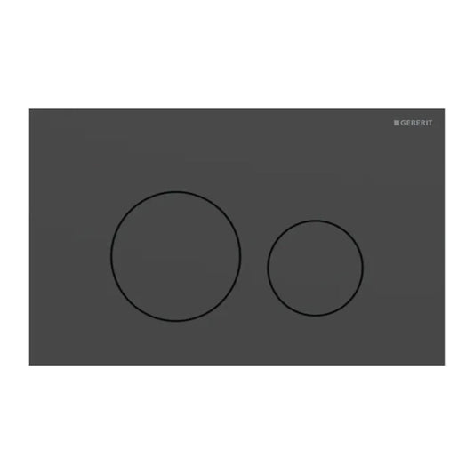 Клапа за действие Geberit Sigma40 Slim черен матов финал