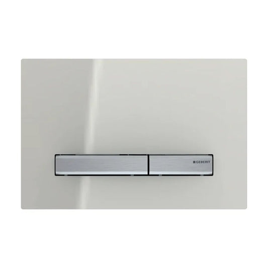 Geberit Sigma50 Actuator Plate Sand Grey Chrome