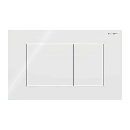 Geberit Sigma40 Slim Flush Plate Glossy White