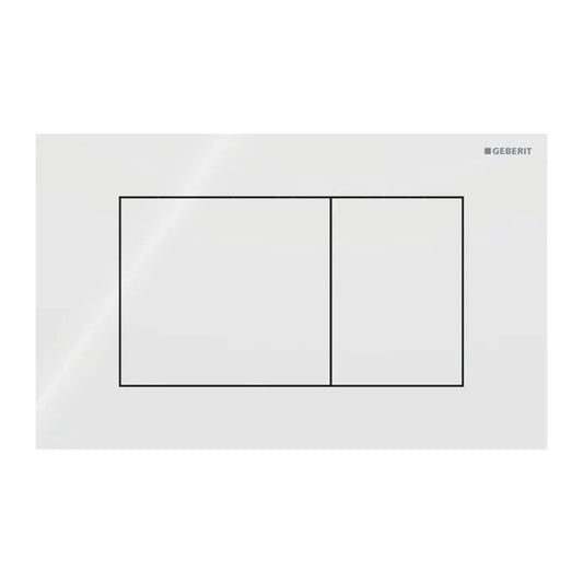 Клапа за действие Geberit Sigma40 Slim бяла лъскава250
