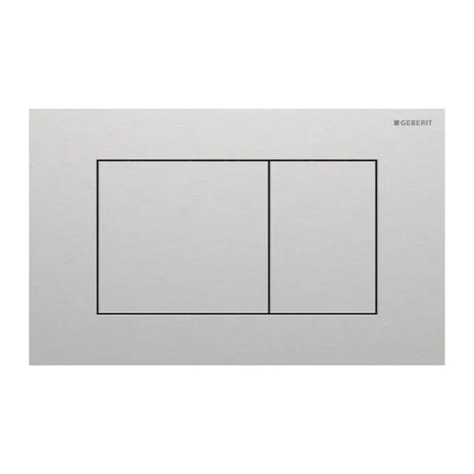 Geberit Sigma40 Slim Flush Plate Brushed Stainless Steel