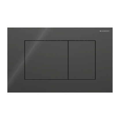 Действие на Geberit Sigma40 Slim черен гланц