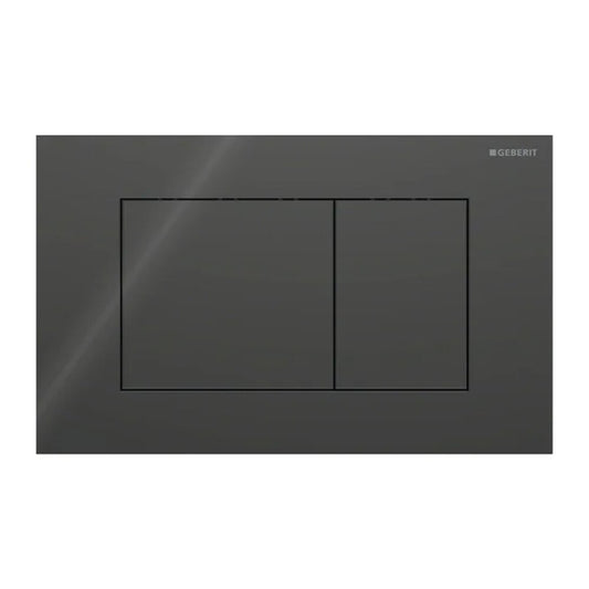 Действие на Geberit Sigma40 Slim черен гланц