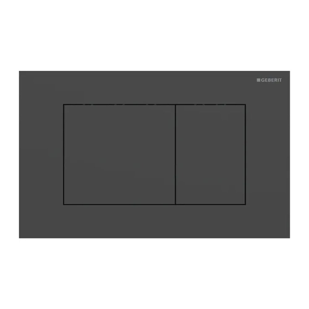 Geberit Sigma40 Slim Flush Plate Matt Black