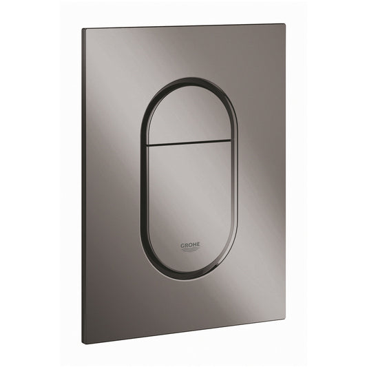 Grohe Arena Cosmopolitan S Flush Plate Glossy Anthracite Hard Graphite