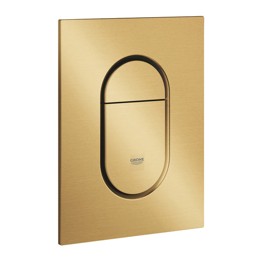 Grohe Arena Cosmopolitan S Actuator Plate in Brushed Cool Sunrise