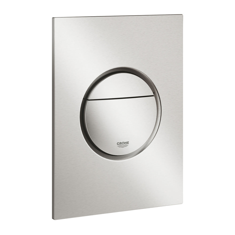 Grohe Nova Cosmopolitan S Actuator Plate in Brushed Supersteel