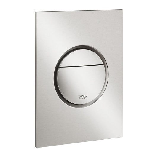Grohe Nova Cosmopolitan S Actuator Plate in Brushed Supersteel
