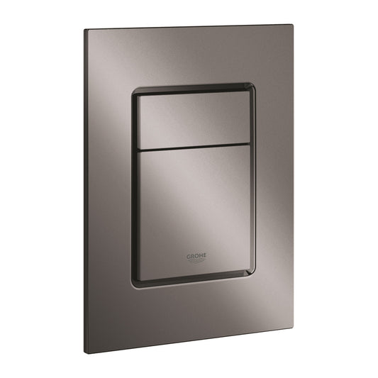 Grohe Skate Cosmopolitan S Flush Plate Glossy Anthracite Hard Graphite