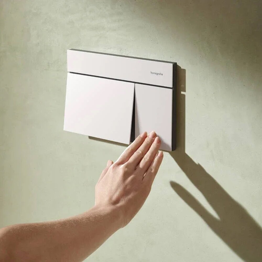 Клапа за действие Hansgrohe iFrame Element E бяло мат