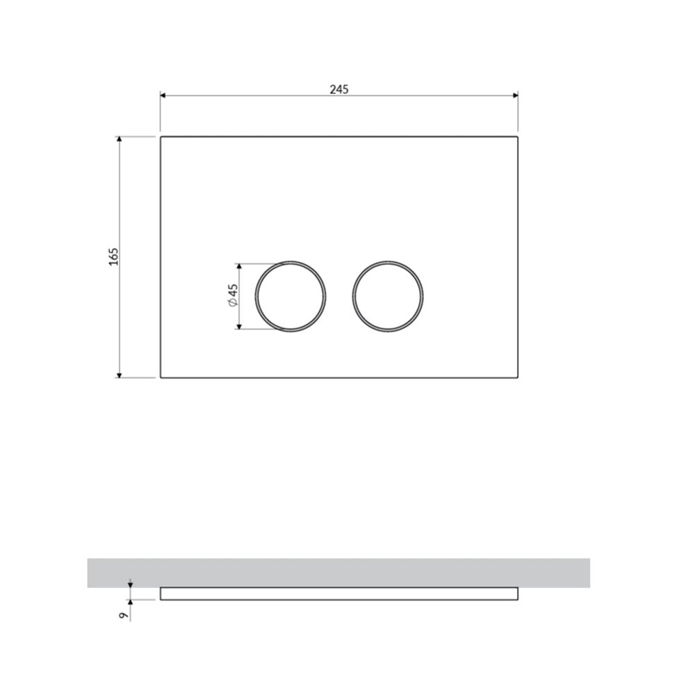 Клапа за действие Omnires Steel-R45 с финиш златисто