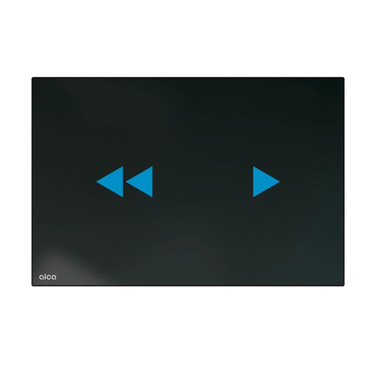 Alca NIGHT LIGHT-2 Touch-Free Flush Plate Black Glass