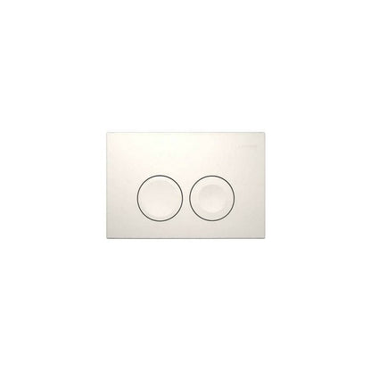 Geberit Delta25 Alpine White Flush Plate