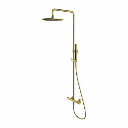 Shower column with single-lever faucet brushed brass Omnires Y