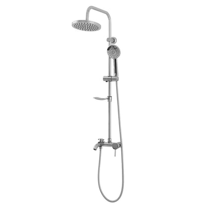 Rea Luis Chrome Shower Column with Single Lever Mixer