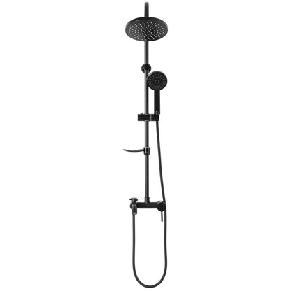Rea Luis Matte Black Shower Column with Single Lever Mixer