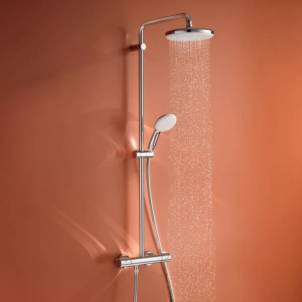 Смесител за душ с термостат Grohe Tempesta 210 хром