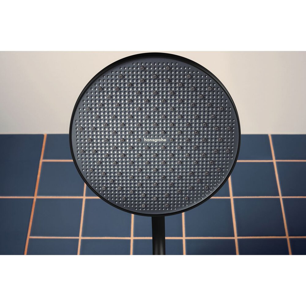 Душ колона с термостатичен смесител Hansgrohe Activera S EcoSmart с 2 функции, матово черно покритие