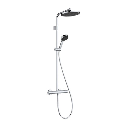 Душ колона с термостатен смесител Hansgrohe Activera S EcoSmart с 2 функции, хром