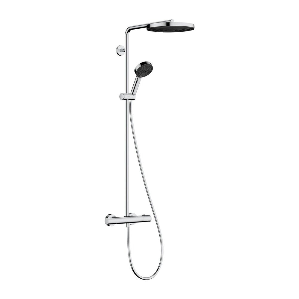 Колона за душ с термостатен смесител Hansgrohe Pulsify S Puro с 3 функции, хром гланц