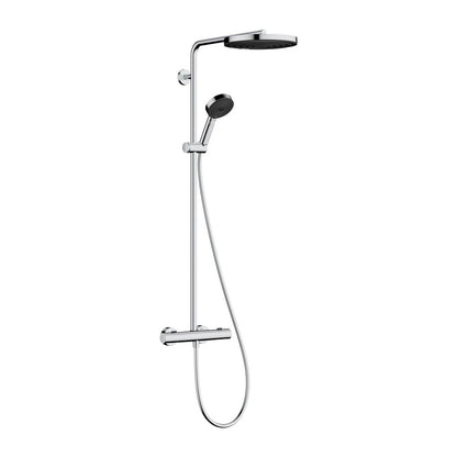 Колона за душ с термостатен смесител Hansgrohe Pulsify S Puro с 3 функции, хром гланц