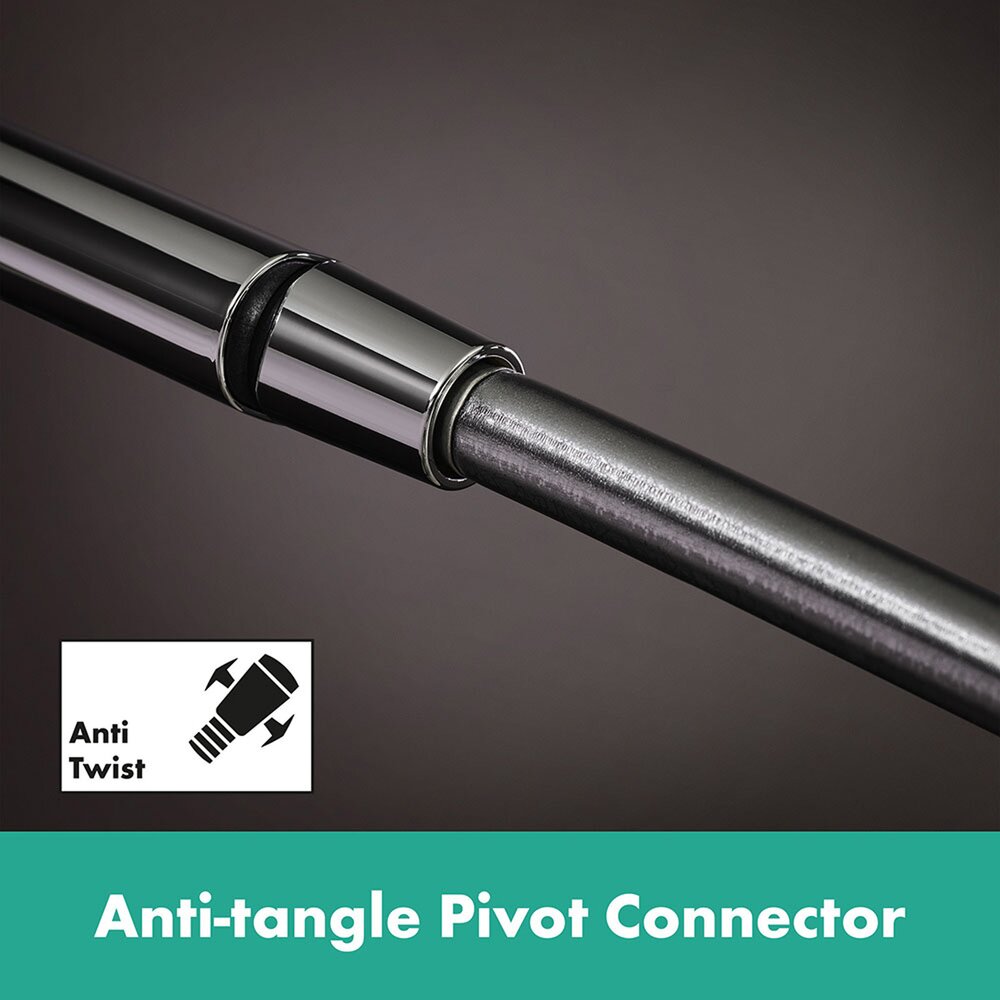 Колона за душ с термостатен смесител Hansgrohe Pulsify S Puro с 3 функции, хром гланц