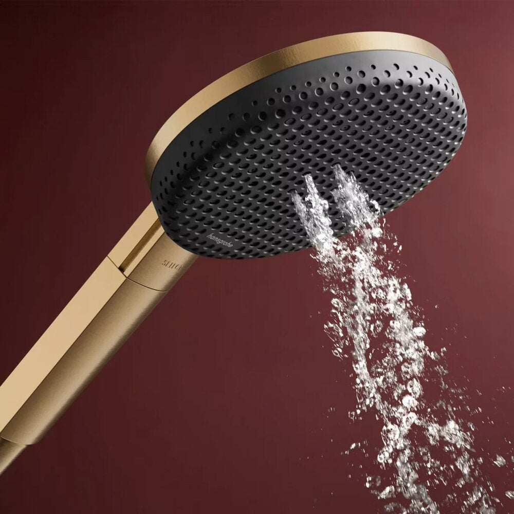 Смесител за душ с термостат Hansgrohe Raindance Alive Q с 3 функции, матово бронзово покритие