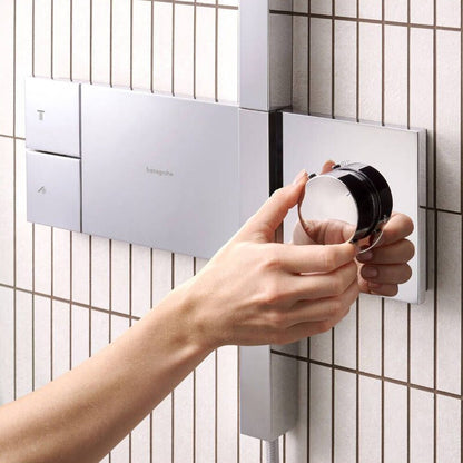 Смесител за душ с термостат Hansgrohe Raindance Alive Q с 3 функции, хром