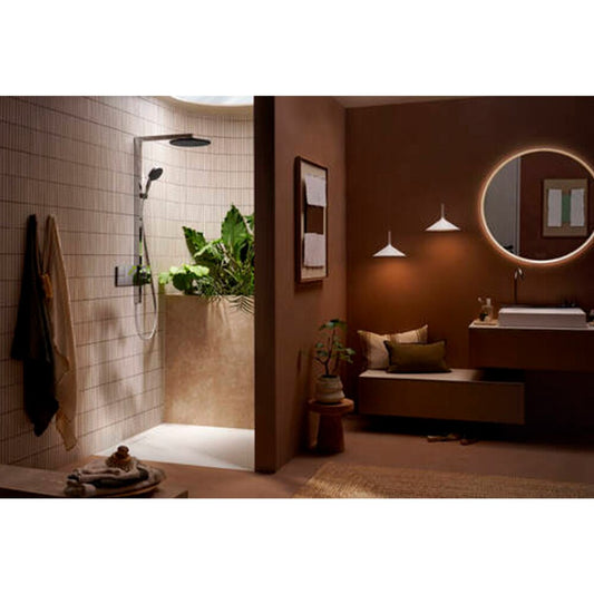 Душ колона с термостатен смесител Hansgrohe Raindance Alive S с 3 функции хром гланц