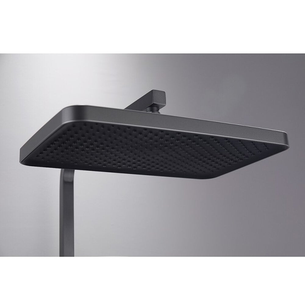 Колона за душ с термостатичен смесител Inter Ceramic Majestic завършек Gun Grey