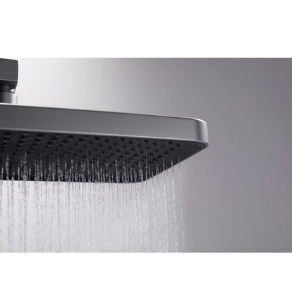 Колона за душ с термостатичен смесител Inter Ceramic Majestic завършек Gun Grey