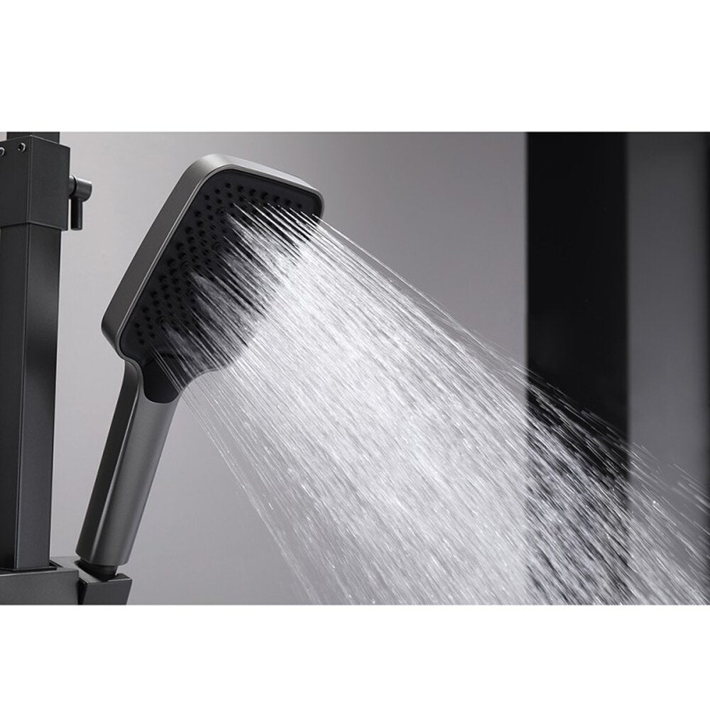 Колона за душ с термостатичен смесител Inter Ceramic Majestic завършек Gun Grey