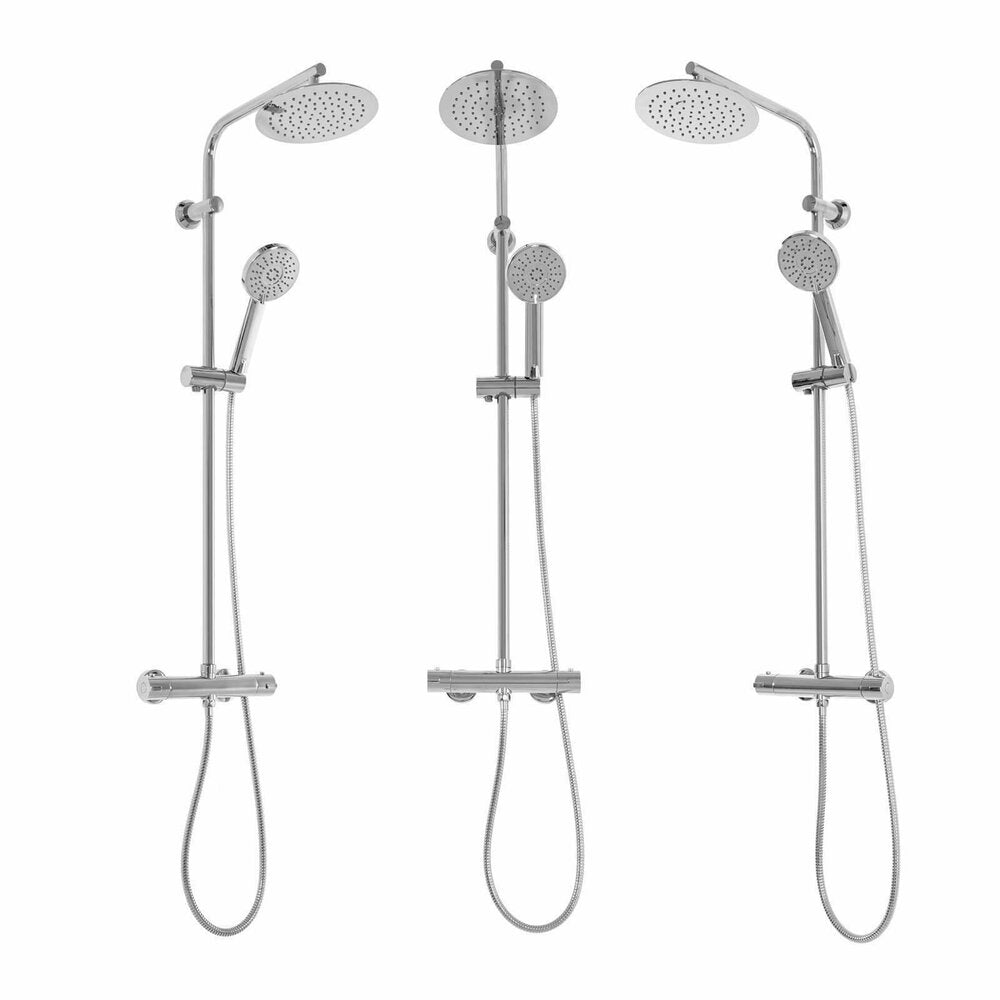 Rea Bliss Thermostatic Shower Column Chrome