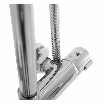 Rea Bliss Thermostatic Shower Column Chrome