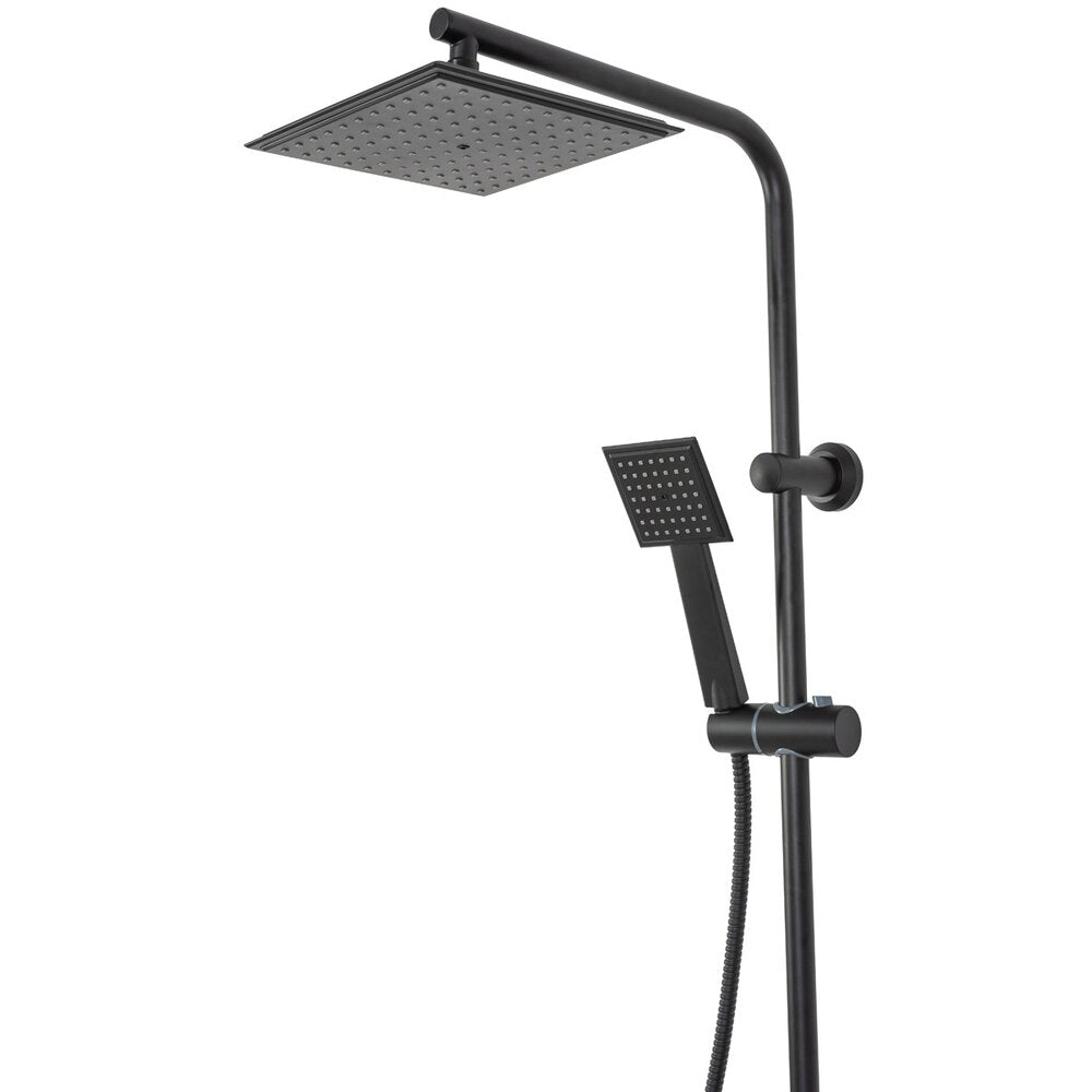 Rea Bravo Matte Black Shower Column