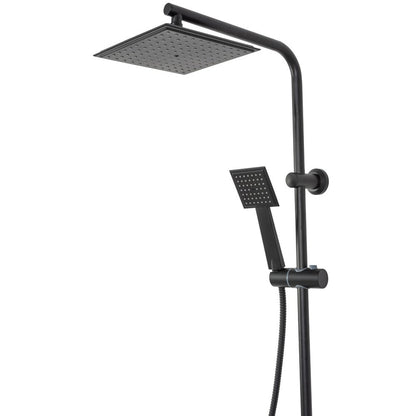 Rea Bravo Matte Black Shower Column