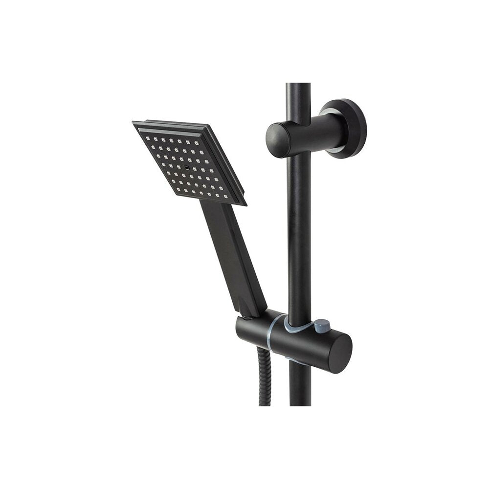 Rea Bravo Matte Black Shower Column