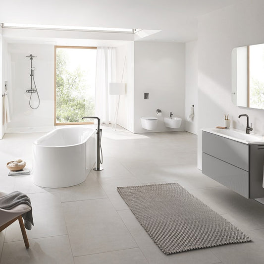 Душ колона с термостат Grohe Euphoria SmartControl 310 Duo антрацит перлен Hard Graphite
