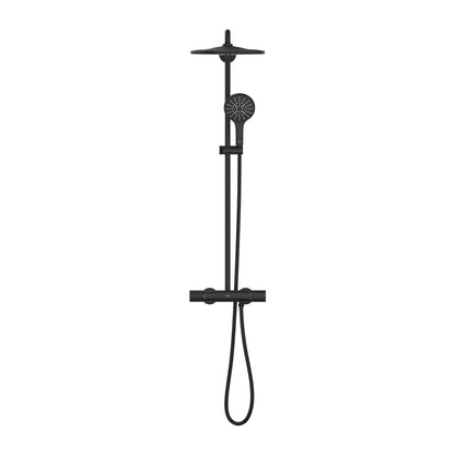 Grohe RainShower Thermostatic Shower Column Matte Black