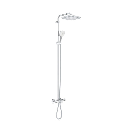 Душ колона с термостат Grohe Tempesta 250 Cube хром