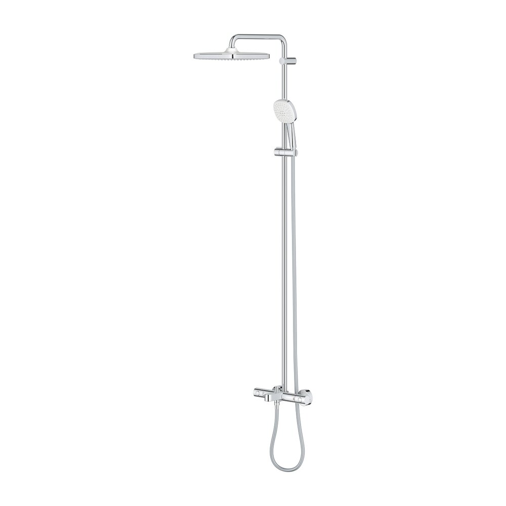 Душ колона с термостат Grohe Tempesta 250 Cube хром