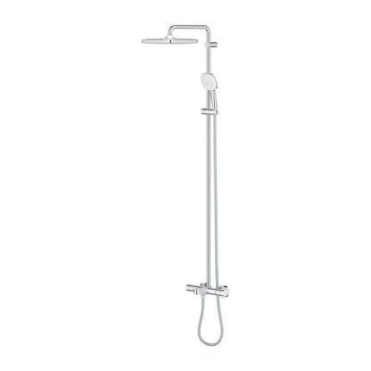Душ колона с термостат Grohe Tempesta 250 Cube хром