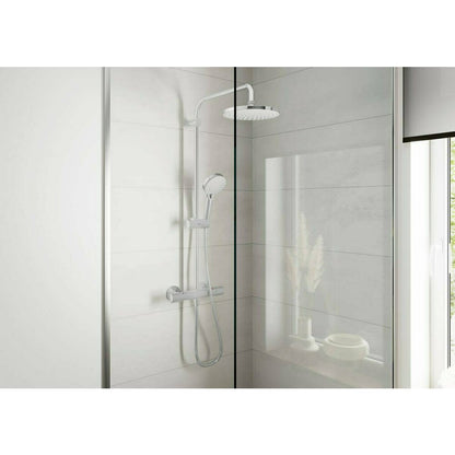 Hansgrohe Vernis Blend 200 Thermostatic Shower Column with 2 Functions